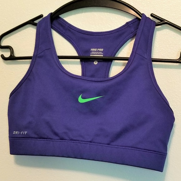 nike indigo sports bra